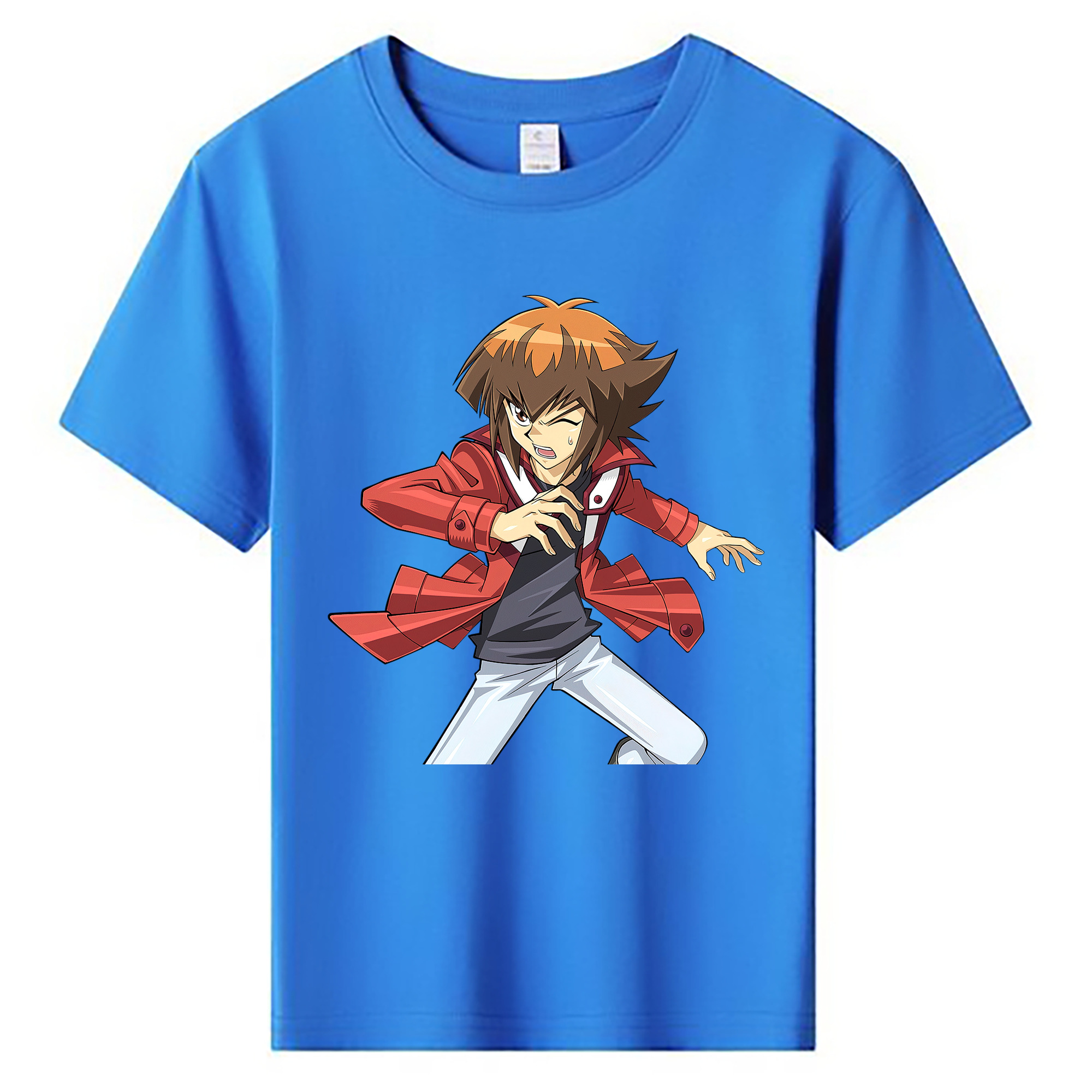 （画像用） 遊☆戯☆王 Yu-Gi-Oh! 綿100％キッズTシャツ（フロントプリント）